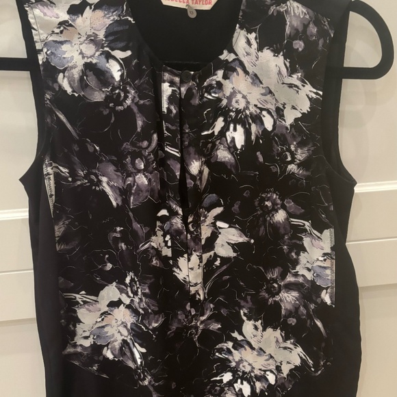 Rebecca Taylor Silk Sleeveless Blouse - Picture 1 of 3